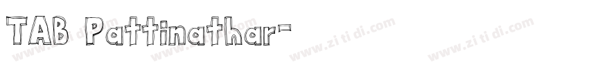 TAB Pattinathar字体转换